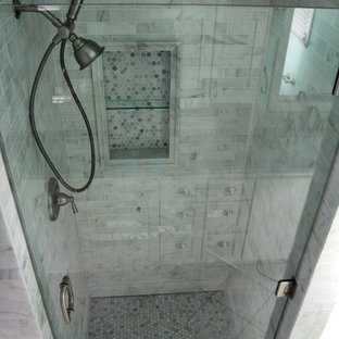 Carrara Marble Shower Houzz
