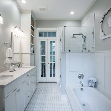 White Elegant Bathroom