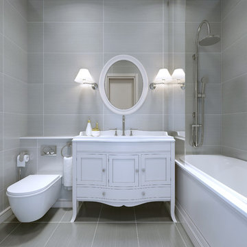 White Luxury Bathroom