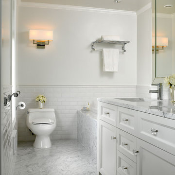 White Marble Bathroom