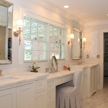 White/Off White Bathroom Cabinetry