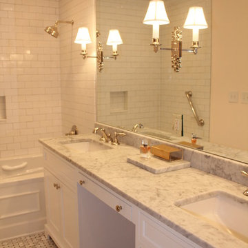 White/Off White Bathroom Cabinetry