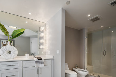 White Shaker Bathroom Vanity