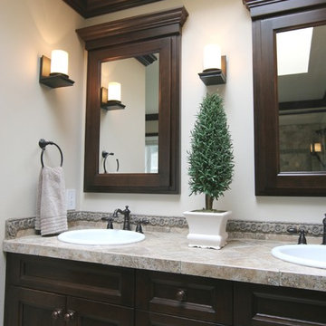 White Traditional Kitchen & Bathroom Remodel
