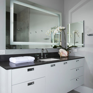 19 - Historic Contemporary Master Bathroom Vanity