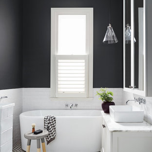 Black And White Bathroom | Houzz