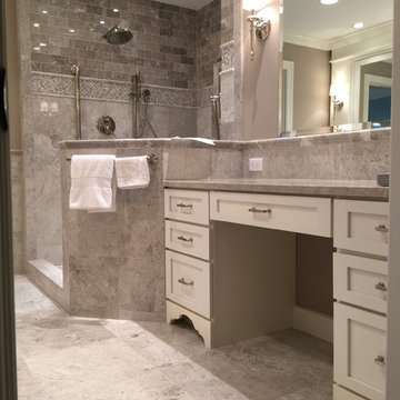 Williamsburg Grey Marble Bath