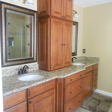 Winchester Maple Square In Cognac Finish By Shenandoah Cabinetry