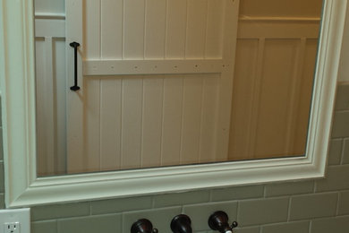 アトランタにあるエクレクティックスタイルのおしゃれな浴室の写真
