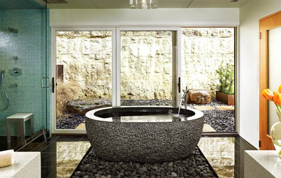 Pebble Surfaces That Rock, Indoors and Out
