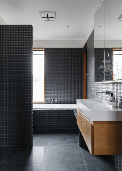 Contemporary Bathroom by Mountford Williamson Architecture