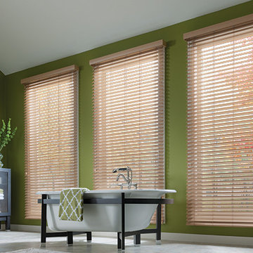 WOOD BLINDS - FAUX WOOD BLINDS