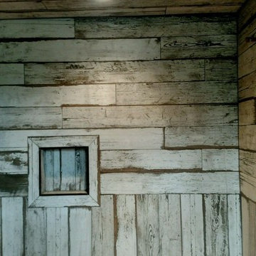 Wood-look Tile Shower