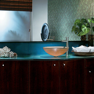 Wood-Mode Contemporary Bathroom