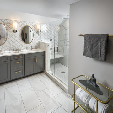 Wynnewood, PA: Master Bathroom & Custom Closet
