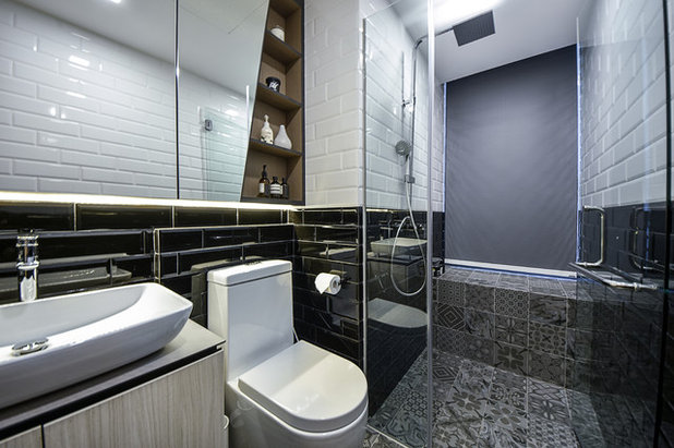 Contemporary Bathroom by DISTINCTidENTITY Pte Ltd