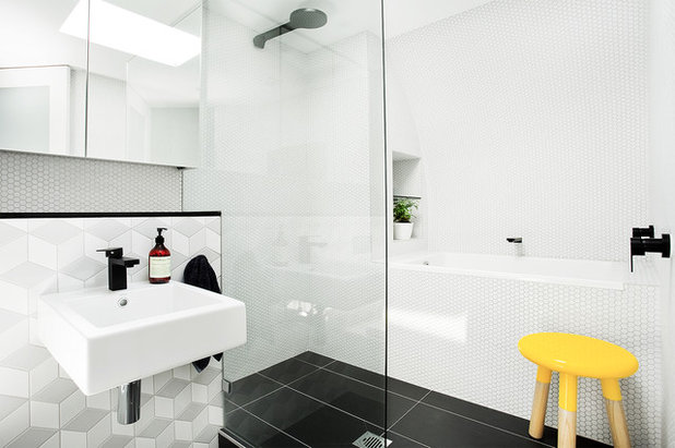 Contemporain Salle de Bain by Touch Interiors by Bronwyn Poole