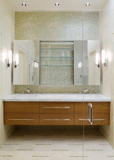 コンテンポラリー 浴室 by John Lum Architecture, Inc. AIA