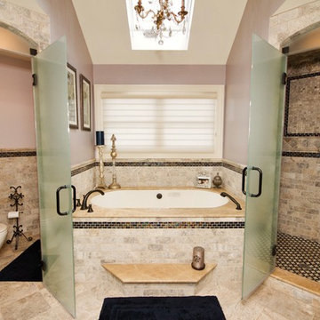 Separate Shower And Toilet Photos Ideas Houzz - Small Bathroom Ideas With Tub And Separate Shower