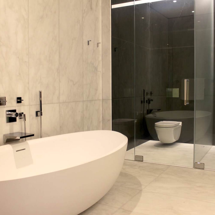 Toilet Privacy Wall Photos & Ideas Houzz