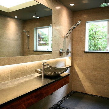 Zen Bathroom - Capitola Bathroom Addition