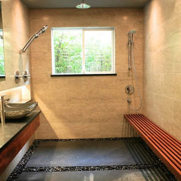 Zen Bathroom - Capitola Bathroom Addition