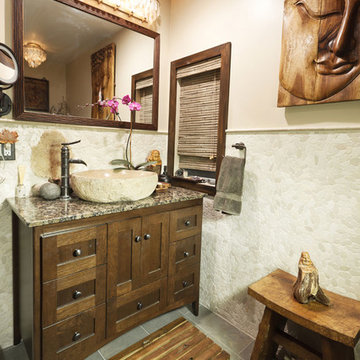 Zen Pasadena Bathroom Remodel