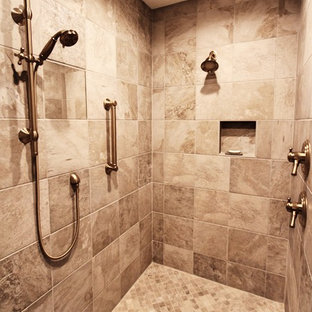 75 Beautiful Zero Entry Shower Bathroom Pictures & Ideas - April, 2021 ...