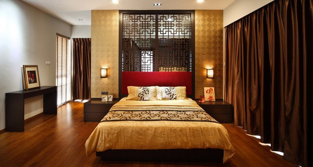 Asian Bedroom by The Interior Place (S) Pte Ltd