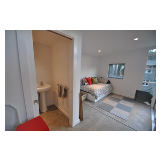 10x18 Satellite Guest Room - Modern - Bedroom - San Francisco - by ...
