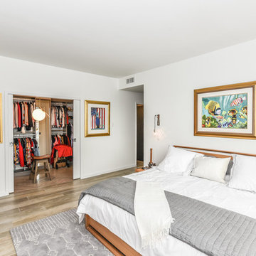 1980s Hi-Rise Condo Goes Mid Century Modern in Houston's Museum District