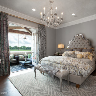 Example of a trendy bedroom design in New Orleans
