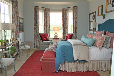 Elegant bedroom photo in Richmond