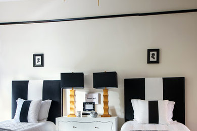 Example of a trendy bedroom design in Richmond