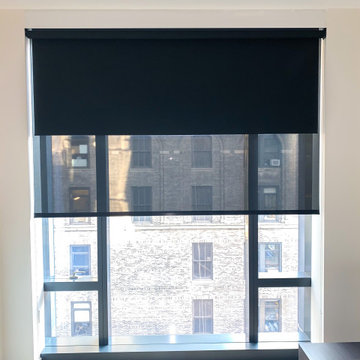 277 Fifth Ave – Manual Solar and Blackout Shades