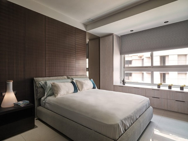 Contemporary Bedroom by SpaceArt Interior Designers & Decorators