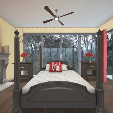 3D Design Renderings: Bedroom