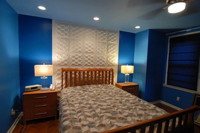 Bedroom - mid-sized contemporary bedroom idea in Philadelphia