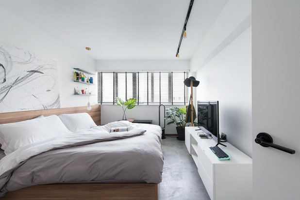Modern Bedroom by ESWQ