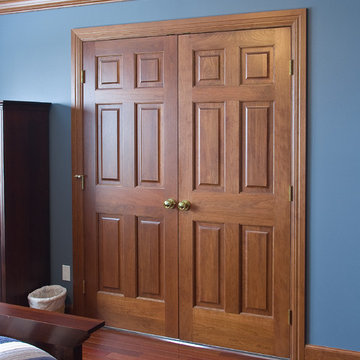 6 Panel Cherry Closet Double Door