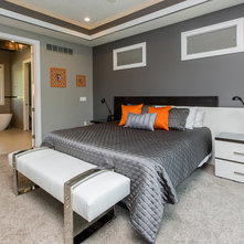 Contemporary Bedroom by Homes by DePhillips
