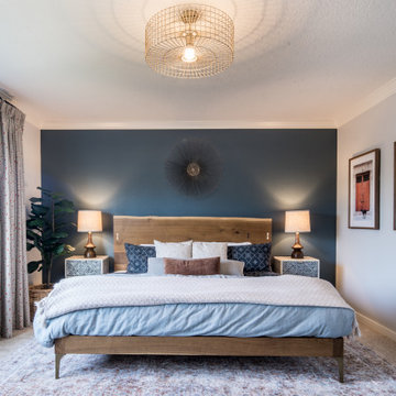 A Casual and Traditional Master Suite