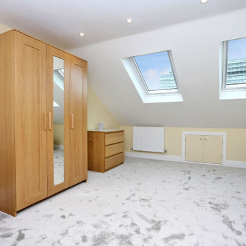 A L shaped rear mansard into 1 bedroom and 1 shower room - Hammersmith W6