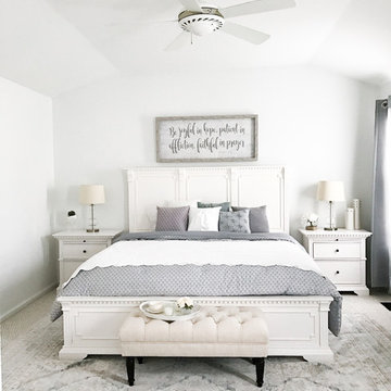 A Light Airy Master Bedroom