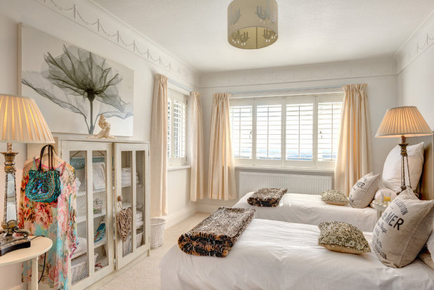 Shabby-chic Style Bedroom by Colin Cadle Photography