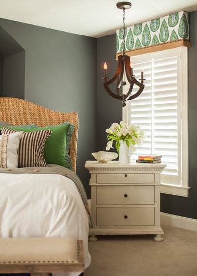 Eclectic Bedroom by Melissa Hill Home Design