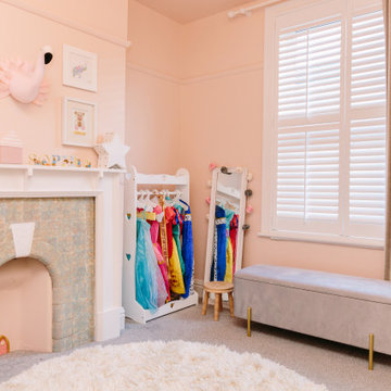 A sweet pink little girls room
