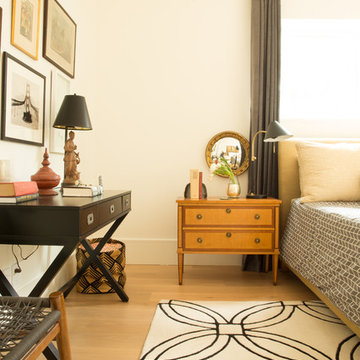 A Travel-Inspired Eclectic Bedroom Makeover