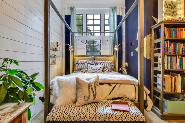 Eclectic Bedroom by Turnstyle Design
