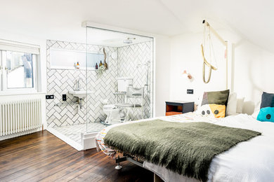 Photo of a scandi bedroom in Sussex.